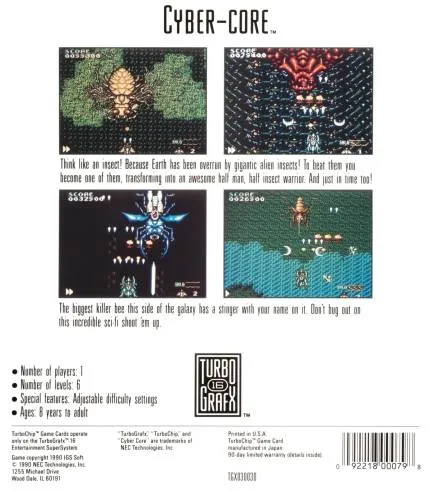 Cyber-Core box back