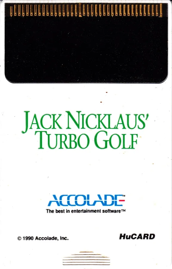 Jack Nicklaus: Turbo Golf cart