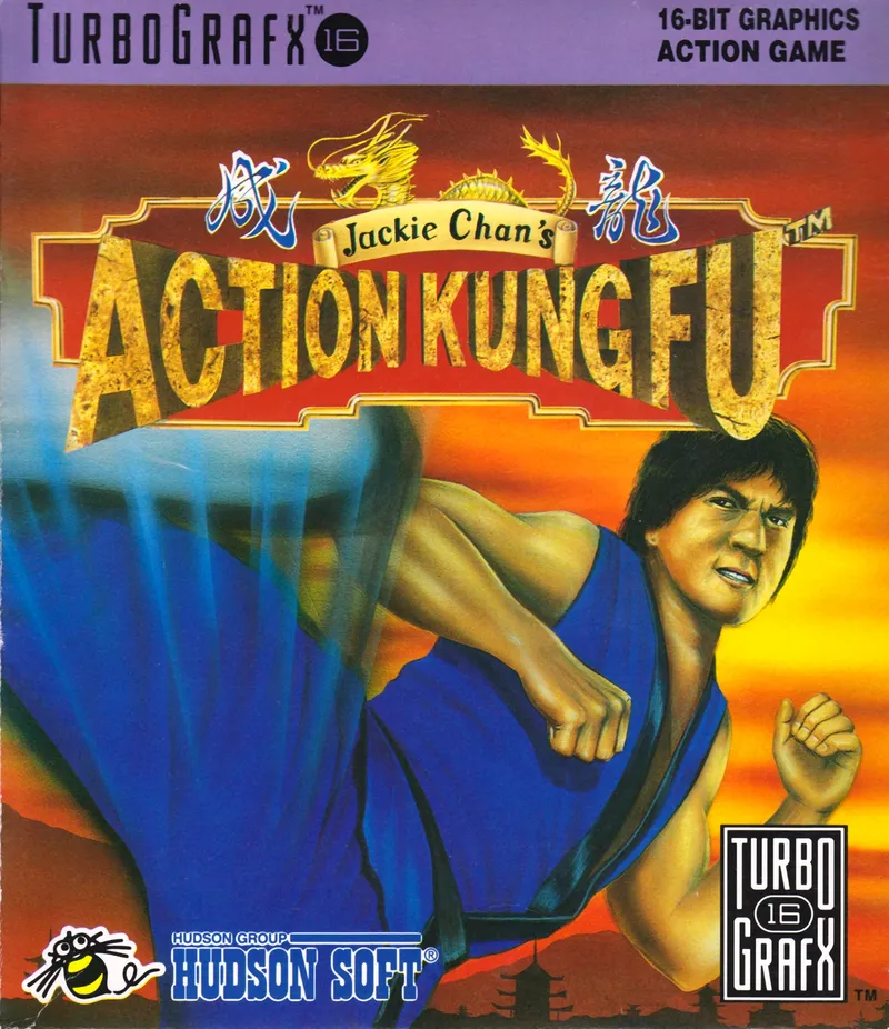 Jackie Chan's Action Kung Fu box art
