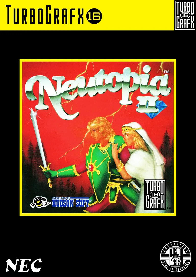 Neutopia II box art