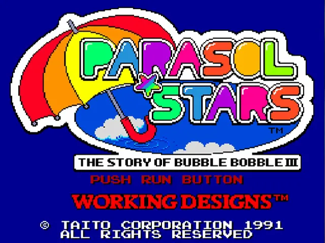 Parasol Stars: The Story of Bubble Bobble III screenshot