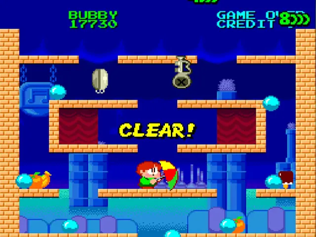 Backdrop artwork for Parasol Stars: The Story of Bubble Bobble III