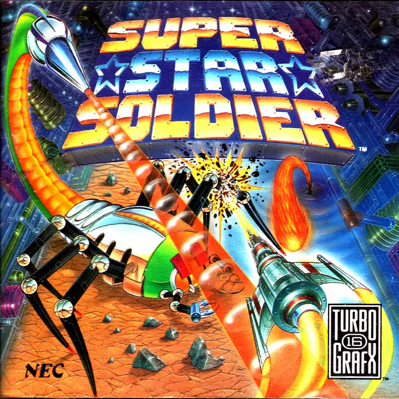 Super Star Soldier box art