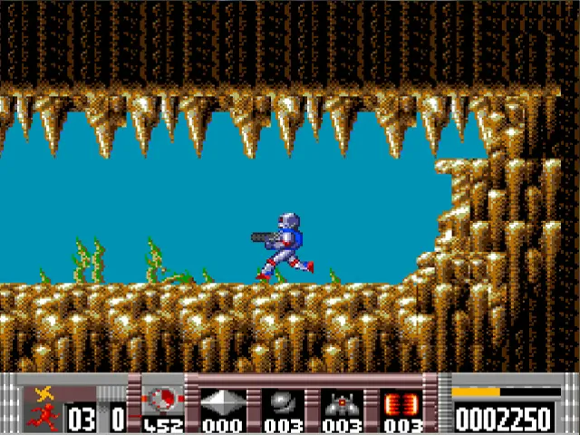 Backdrop artwork for Turrican