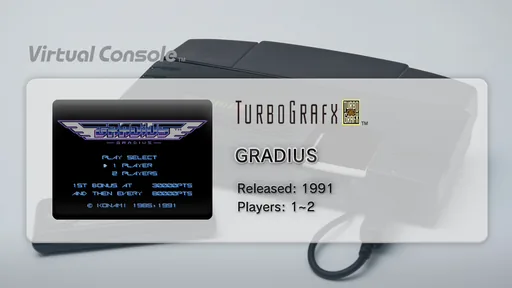 Backdrop artwork for Gradius