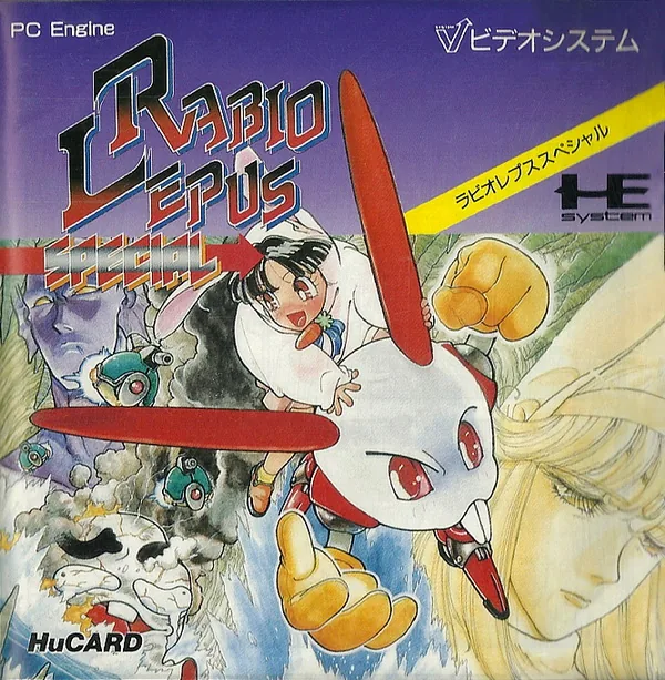 Rabio Lepus Special cover art for NEC TurboGrafx-16