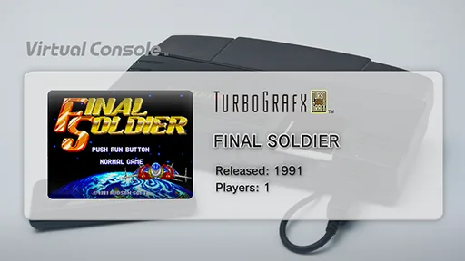 Backdrop artwork for Final Soldier
