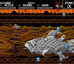 Darius Alpha (Japan) (En) (SG Enhanced) screenshot