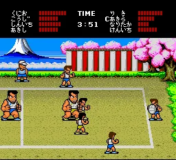 Nekketsu Koukou Dodgeball-bu - PC Bangai Hen screenshot