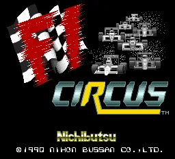 F1 Circus title screen