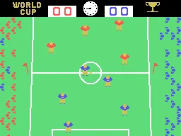 Soccer title screen