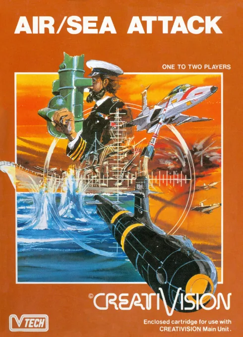 Air/Sea Attack cover art for VTech CreatiVision