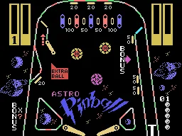 Astro Pinball title screen