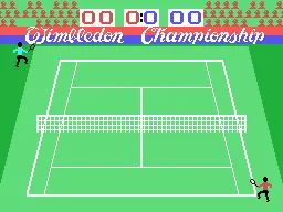 Tennis (Europe, Asia) (En) (Wimbledon) (8K) title screen