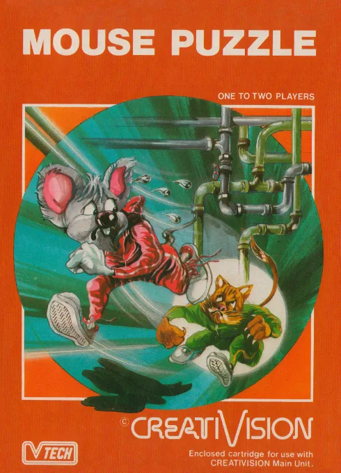Mouse Puzzle cover art for VTech CreatiVision