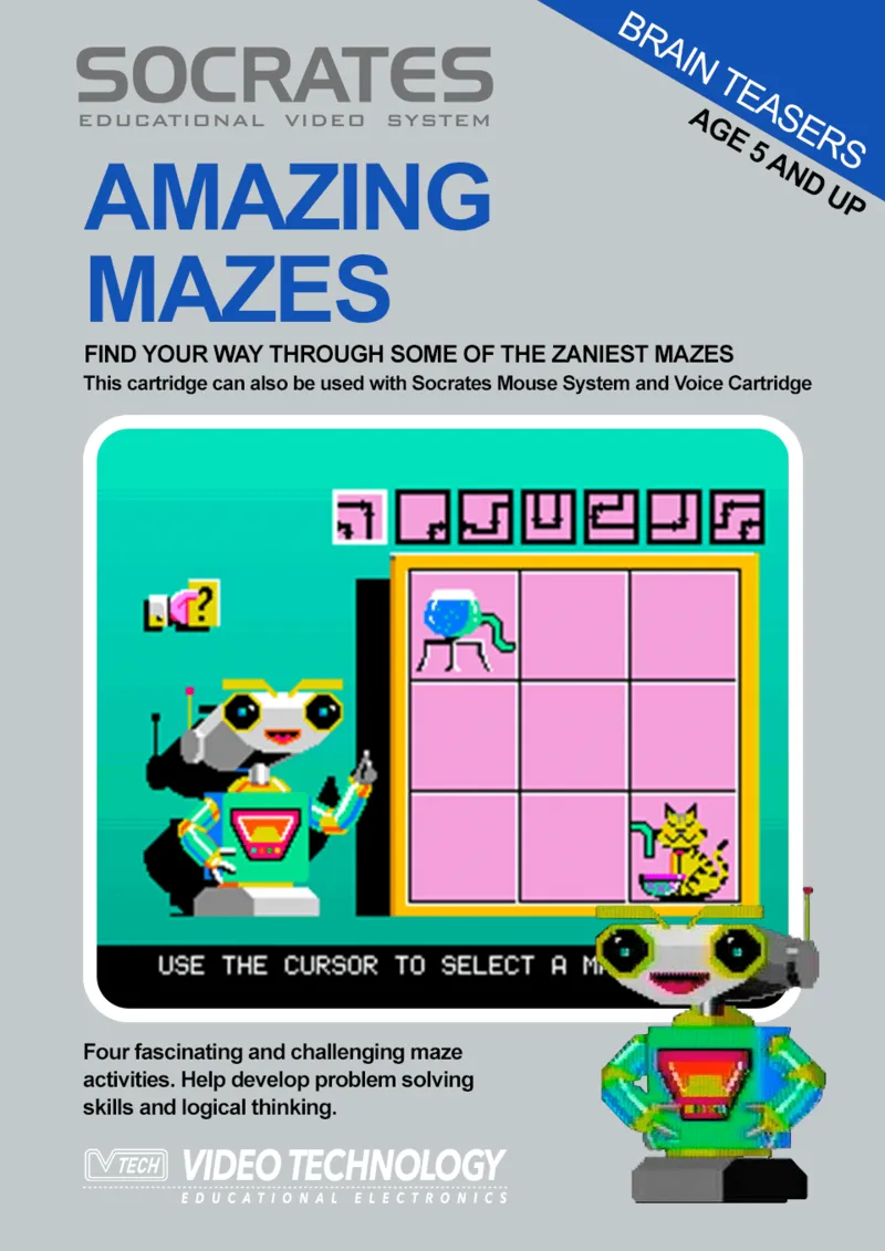 Amazing Mazes box art