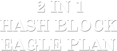 2 in 1: Hash Blocks + Eagle Plan logo