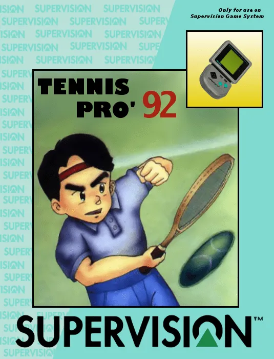 Tennis Pro' 92 box art