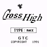 Cross High title screen