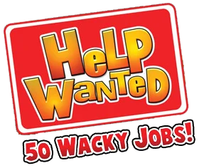 Help Wanted: 50 Wacky Jobs logo