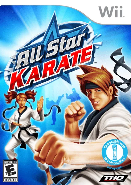 All Star Karate cover art for Nintendo Wii