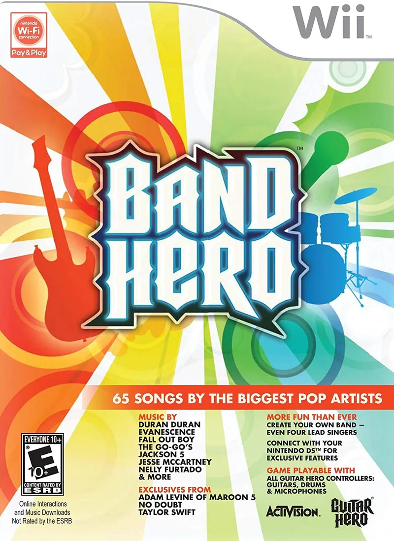 Band Hero box art