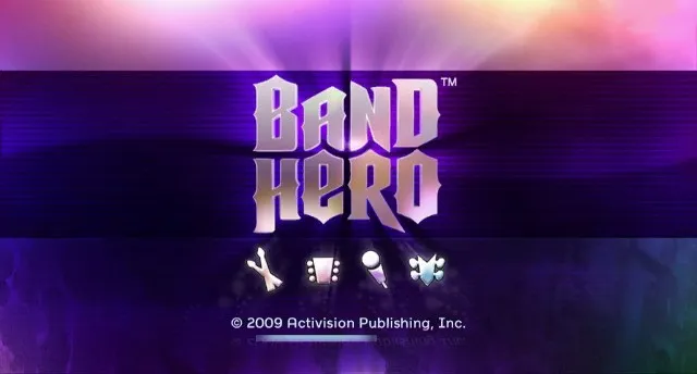 Backdrop artwork for Band Hero