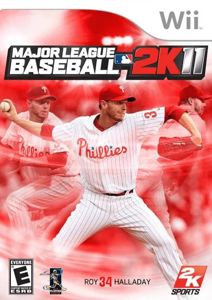 Major League Baseball 2K11 cover art for Nintendo Wii