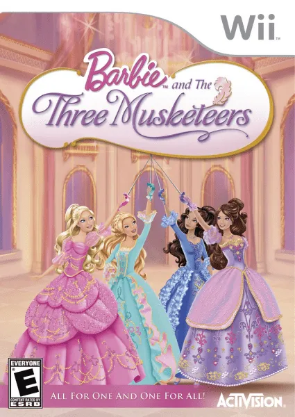 Barbie and the Three Musketeers box art