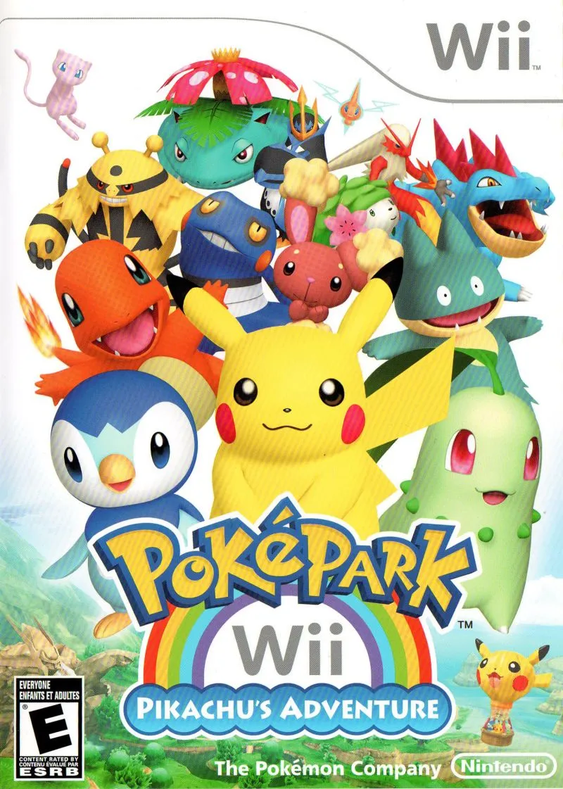 PokéPark Wii: Pikachu's Adventure box art