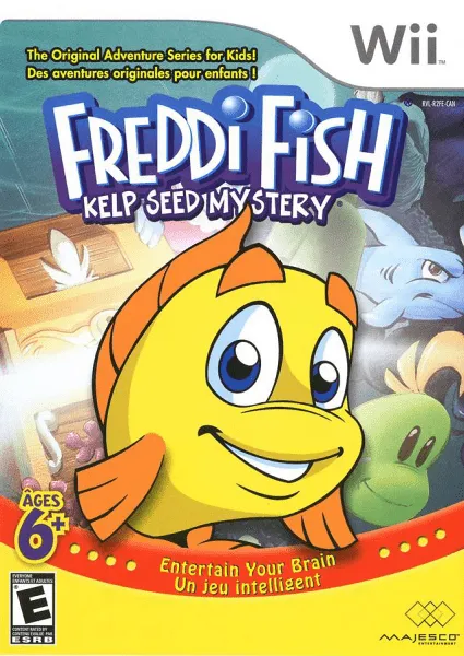 Backdrop artwork for Freddi Fish: Kelp Seed Mystery