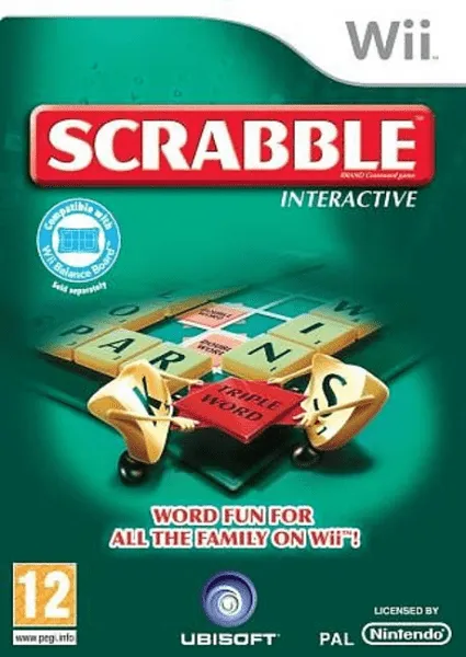 Scrabble Interactive: 2009 Edition cover art for Nintendo Wii