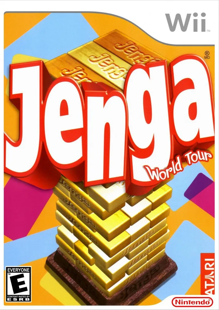 Jenga World Tour cover art for Nintendo Wii