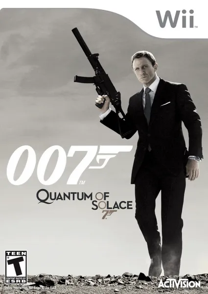 007: Quantum of Solace cover art for Nintendo Wii