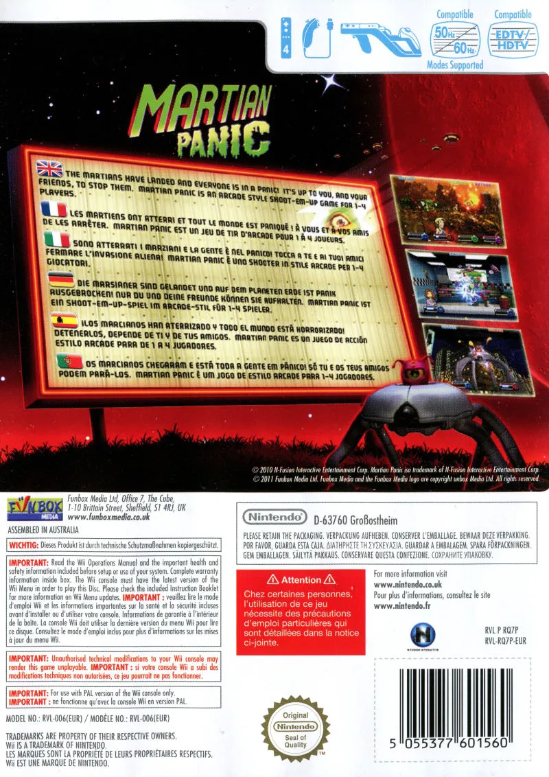 Martian Panic box back