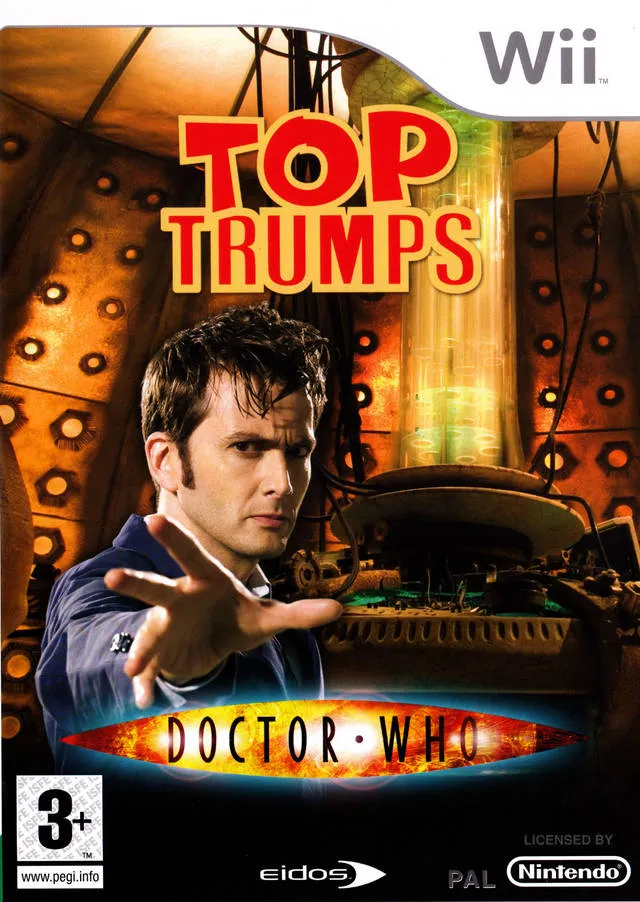 Doctor Who: Top Trumps box art