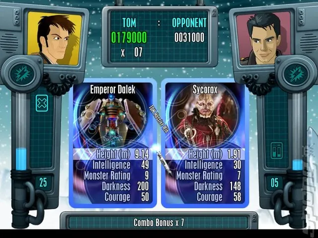 Backdrop artwork for Doctor Who: Top Trumps