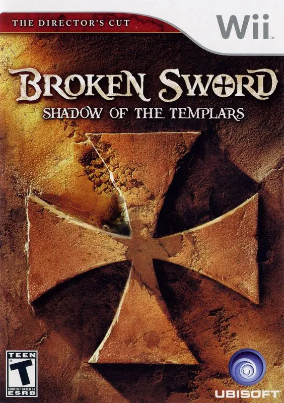 Broken Sword: Shadow of the Templars: The Director's Cut cover art for Nintendo Wii