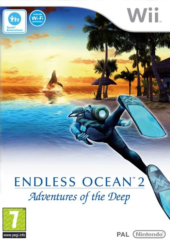 Endless Ocean: Blue World box art