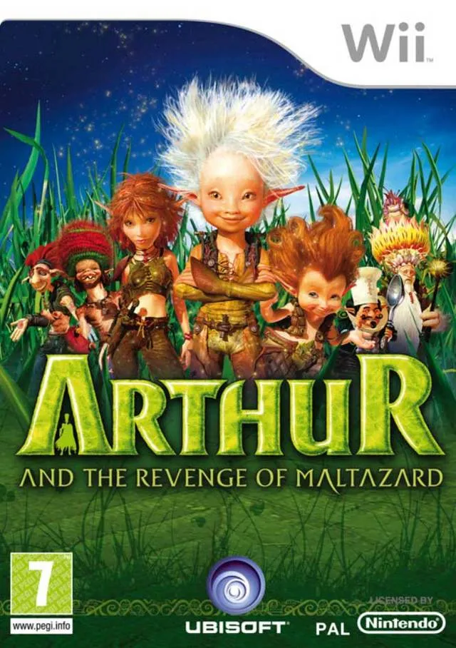Arthur and the Revenge of Maltazard box art