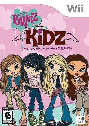 Bratz Kidz: Slumber Party cover art for Nintendo Wii