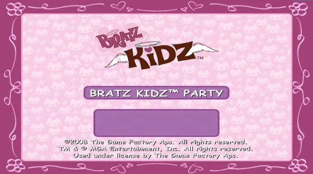 Backdrop artwork for Bratz Kidz: Slumber Party