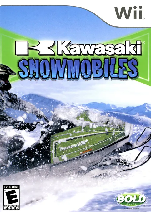 Kawasaki Snowmobiles box art