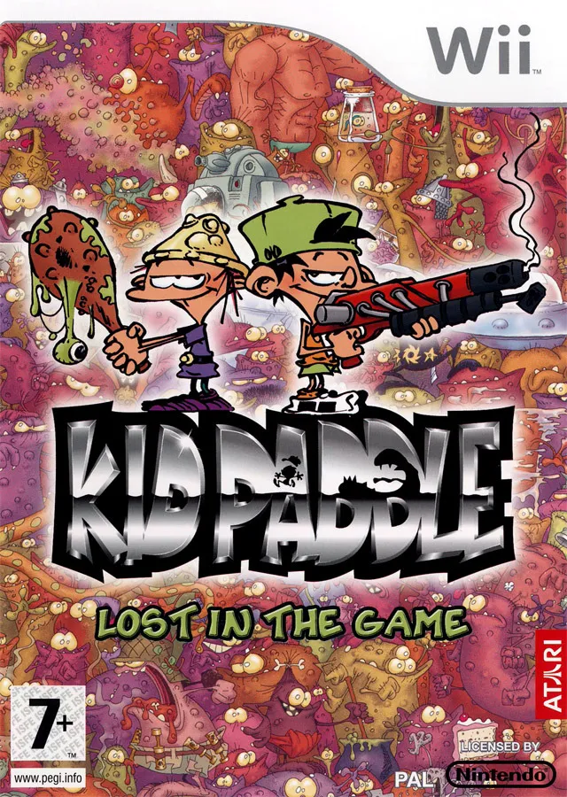 Kid Paddle: Lost in the Game box art
