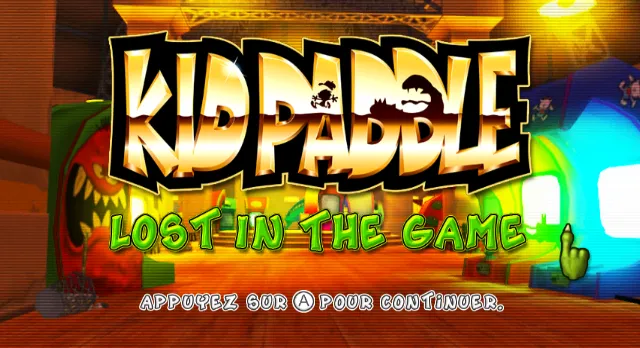 Backdrop artwork for Kid Paddle: Lost in the Game