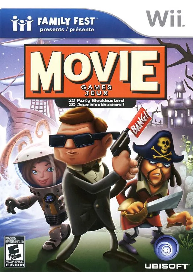 Family Fest Presents Movie Games box art