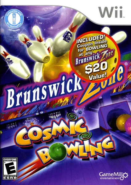 Brunswick Zone: Cosmic Bowling box art