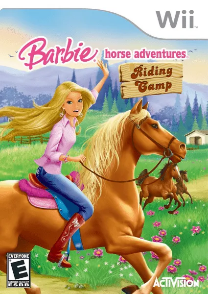 Barbie Horse Adventures: Riding Camp box art