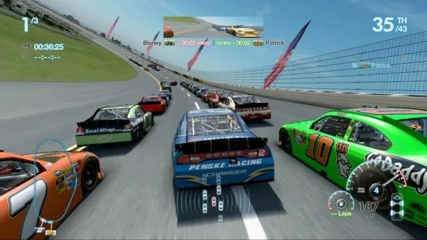 Backdrop artwork for NASCAR The Game: Inside Line
