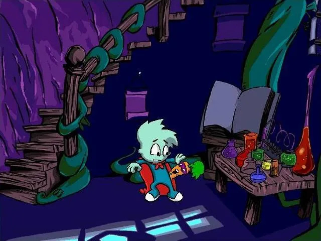 Backdrop artwork for Pajama Sam: Don't Fear the Dark